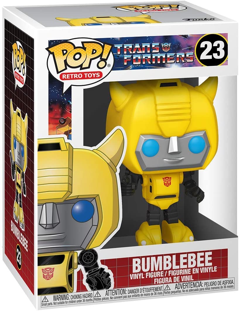 Pop Retro Toys Transformers 3.75 Inch Action Figure - Bumblebee #23