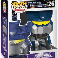 Pop Retro Toys Transformers 3.75 Inch Action Figure - Soundwave #26