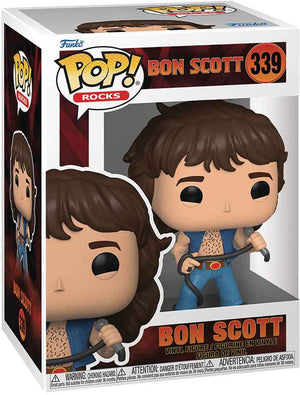 Pop Rocks Bon Scott 3.75 Inch Action Figure - Bon Scott #339