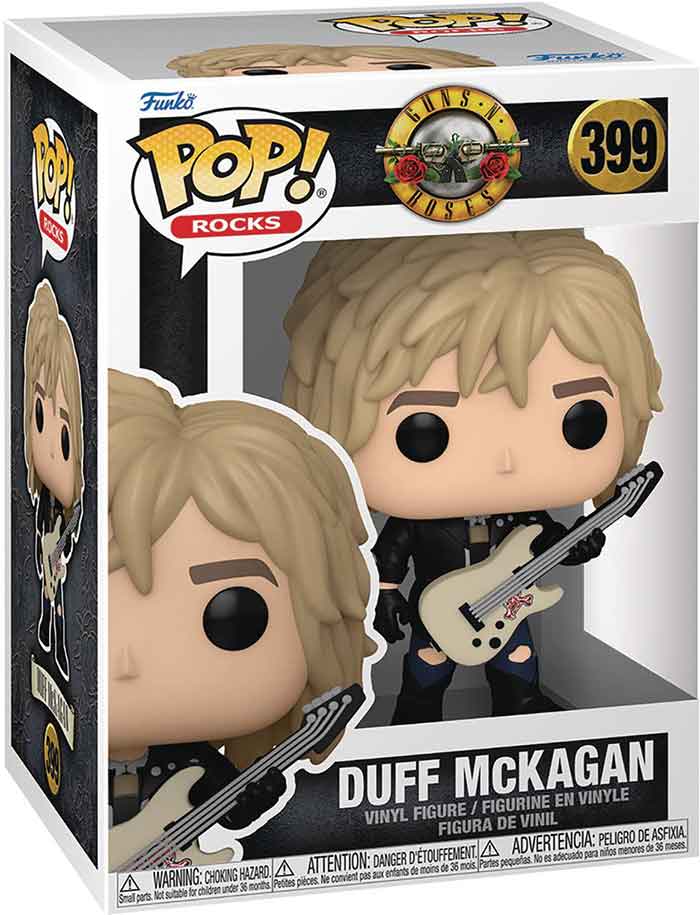 Pop Rocks Guns N' Roses 3.75 Inch Action Figure - Duff McKagan #399