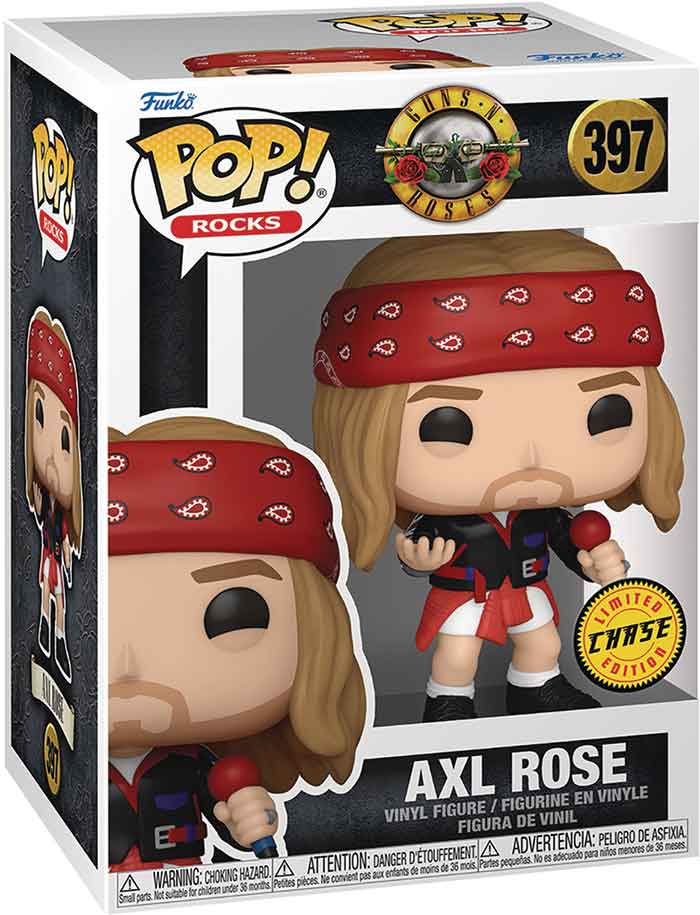 Pop Rocks Guns N' Roses 3.75 Inch Action Figure Exclusive - Axl Rose ...