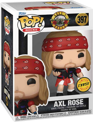 Pop Rocks Guns N' Roses 3.75 Inch Action Figure Exclusive - Axl Rose #397 Chase