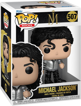 Pop Rocks Michael Jackson 3.75 Inch Static Figure - Michael Jackson Bad Tour #507