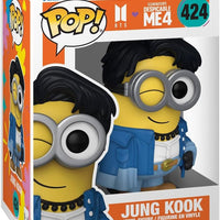 Pop Rocks Minions x BTS 3.75 Inch Action Figure - Minio Jung Kook #424