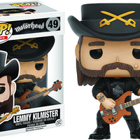 Pop Rocks Motorhead 3.75 Inch Action Figure - Lemmy Kilmister #49