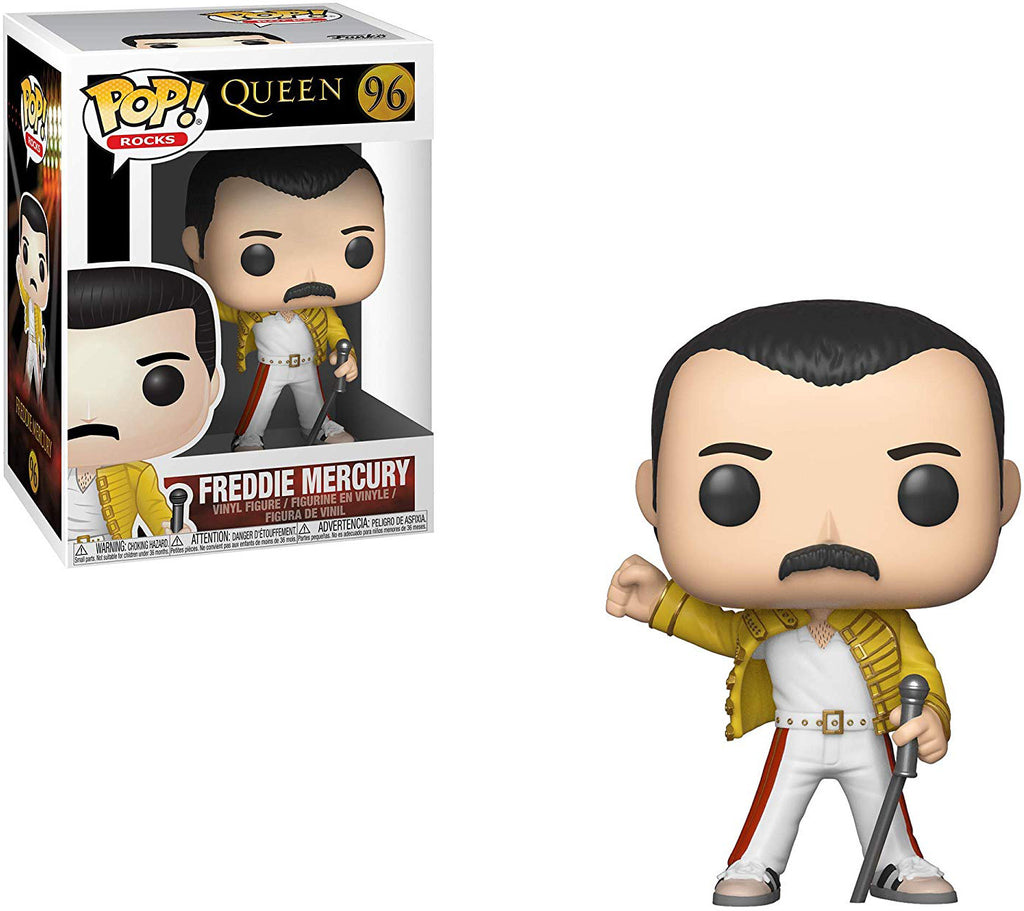 Pop Rocks 3.75 Inch Action Figure Queen - Freddy Mercury #96