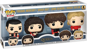 Pop Rocks Queen 3.75 Inch Action Figure Box Set - Queen 4-Pack