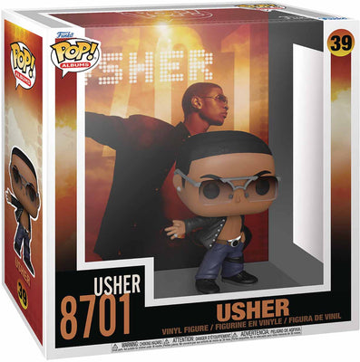 Pop Rocks Usher 8701 3.75 Inch Action Figure Deluxe - Usher #39