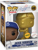 Pop Sports MLB Baseball 3.75 Inch Action Figure - Jackie Robinson Gold #42 Chase