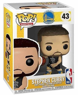 Pop Sports NBA Basketball 3.75 Inch Action Figure - Stephen Curry #43
