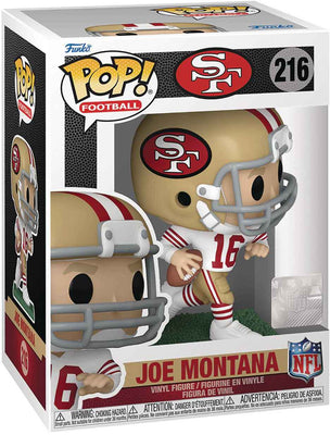 Pop Sports NFL Football 3.75 Inch Action Figure - Joe Montana #216
