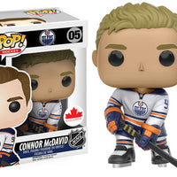 Pop Sports 3.75 Inch Action Figure NHL Hockey - Connor McDavid White #05
