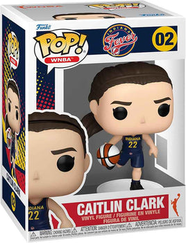Pop Sports WNBA Basketball 3.75 Inch Action Figure - Caitlin Clark #02 with Pop Protector