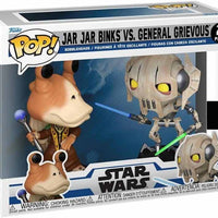 Pop Star Wars 3.75 Inch Action Figure 2-Pack Exclusive - Jar Jar Binks vs General Grievous