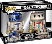 Pop Star Wars 3.75 Inch Action Figure 2-Pack Exclusive - R2-D2 and R5-D4