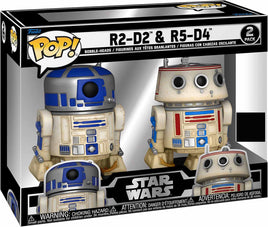 Pop Star Wars 3.75 Inch Action Figure 2-Pack Exclusive - R2-D2 and R5-D4