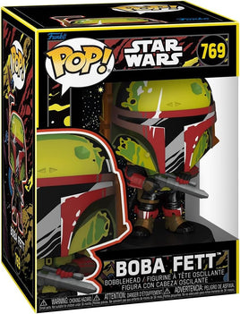 Pop Star Wars 3.75 Inch Action Figure - Boba Fett (Retro) #769