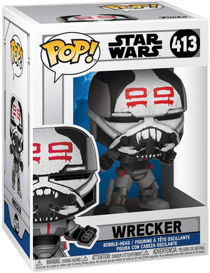 Pop Star Wars Clone Wars 3.75 Inch Action Figure - Wrecker #413