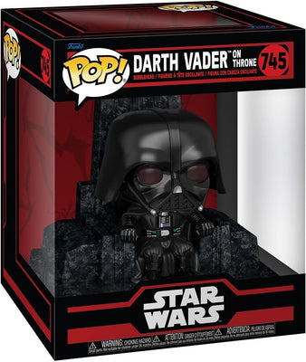 Pop Star Wars 3.75 Inch Action Figure Deluxe - Darth Vader on Throne #745