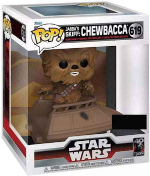 Pop Star Wars 3.75 Inch Action Figure Deluxe Exclusive - Jabba's Skiff Chewbacca #619