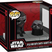 Pop Star Wars 3.75 Inch Action Figure Deluxe - Kylo Ren with Darth Vader's Helmet #739