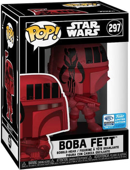 Pop Star Wars 3.75 Inch Action Figure Exclusive - Boba Fett Red #297