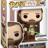 Pop Star Wars 3.75 Inch Action Figure Exclusive - Qui-Gon Jinn Tatooine #422