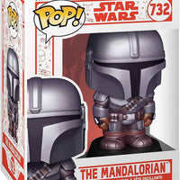 Pop Star Wars 3.75 Inch Action Figure - Holiday Mandalorian #732