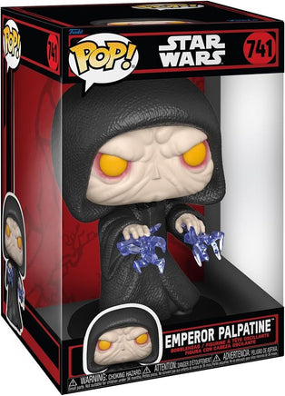 Pop Star Wars 10 Inch Action Figure Jumbo - Emperor Palpatine #741