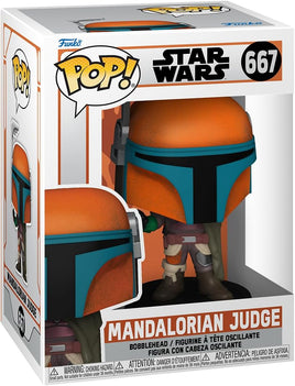 Pop Star Wars 3.75 Inch Action Figure - Mandalorian Judge #667