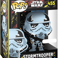 Pop Star Wars Retro 3.75 Inch Action Figure Exclusive - Stormtrooper #455