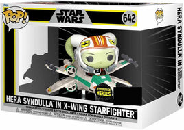 Pop Star Wars 3.75 Inch Action Figure Rides Exclusive - Hera Syndulla in X-Wing #642