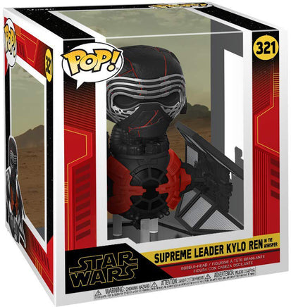 Pop Star Wars 3.75 Inch Action Figure Star Wars Rise Of Skywalker - Supreme Leader Kylo Ren In The Whisper #321