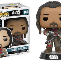 Pop Star Wars 3.75 Inch Action Figure Rogue One - Baze Malbus #141