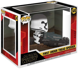 Pop Star Wars 3.75 Inch Action Figure Star Wars Rise Of Skywalker - First Order Tread Speeder #320