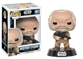 Pop Star Wars 3.75 Inch Action Figure Star Wars Rogue One - Weeteef Cyubee #187