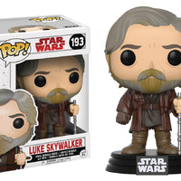 Pop Star Wars 3.75 Inch Action Figure The Last Jedi - Luke Skywalker #193
