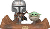 Pop Star Wars 3.75 Inch Figure The Mandalorian Movie Moment - Mandalorian & Child #390