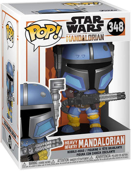 Pop Star Wars 3.75 Inch Action Figure The Mandalorian - Heavy Infantry Mandalorian #348
