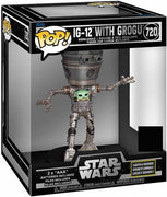 Pop Star Wars The Mandalorian 6 Inch Action Figure Deluxe Exclusive - IG-12 with Grogu #720