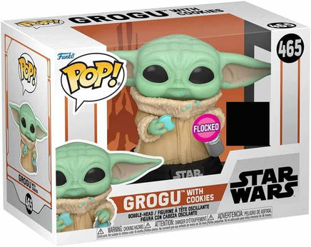 Pop Star Wars The Mandalorian 3.75 Inch Action Figure Exclusive - Grogu with Cookies #465