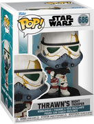 Pop Star Wars 3.75 Inch Action Figure - Thrawn’s Night Trooper (Grey Mask) #686