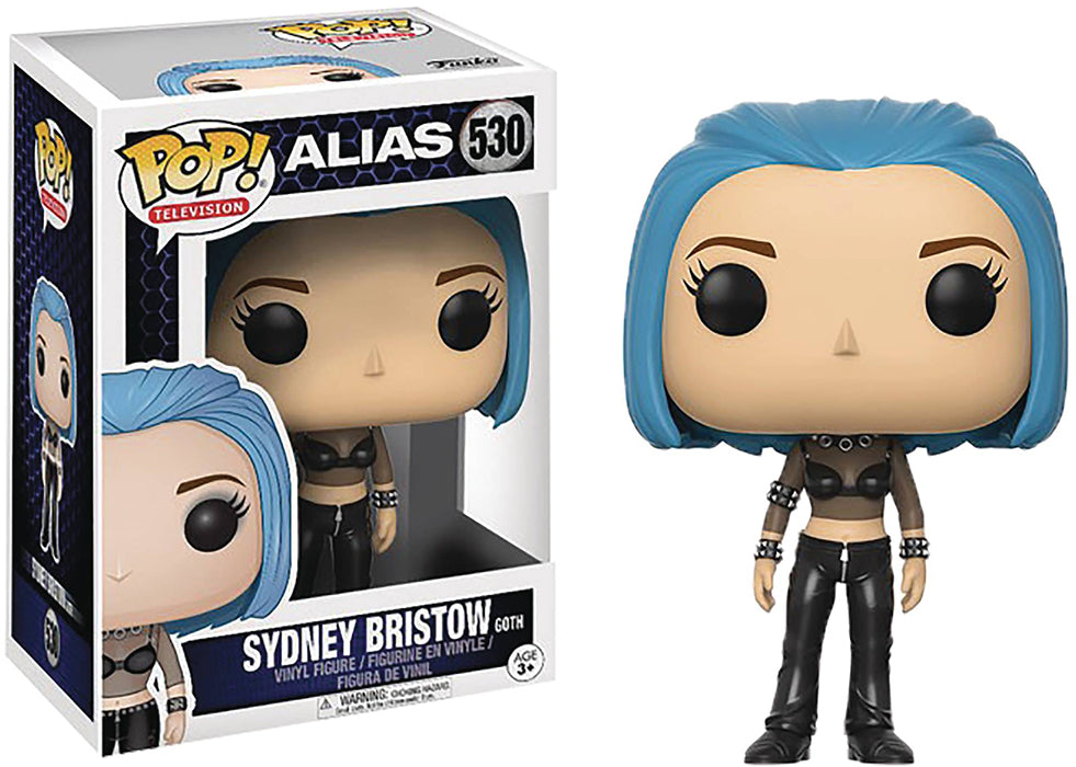 Pop Television Alias 3.75 Inch Action Figure - Sydney Bristow Goth #530