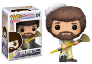 Pop Television 3.75 Inch Action Figure Bob Ross - Bob Ross in Overalls #559