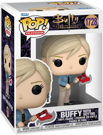 Pop Television Buffy The Vampire Slayer 3.75 Inch Action Figure - Buffy with Scythe #1728
