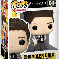 Pop Television Friends 3.75 Inch Action Figure - Chandler Bing (College) #1646