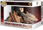 Pop Television House of The Dragon 3.75 Inch Action Figure Rides - Aegon Targaryen and Sunfyre #135