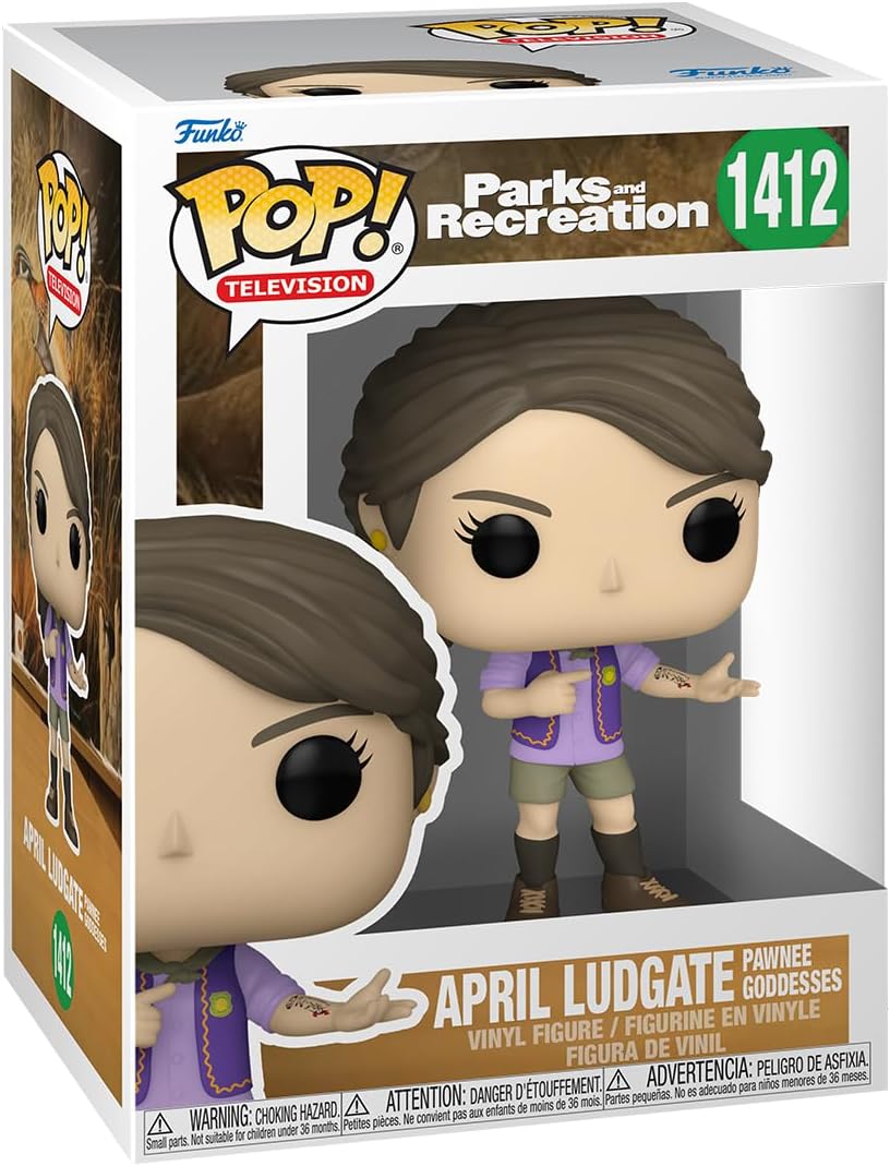 Pop Television Parks and Recreation 3.75 Inch Action Figure - April Ludgate Pawnee Goddesses #1412