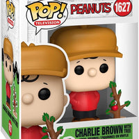 Pop Television Peanuts 3.75 Inch Action Figure - Charlie Brown with Tree #1627