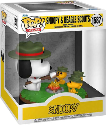 Pop Television Peanuts 3.75 Inch Action Figure Deluxe - Snoopy & Beagle Scouts #1587